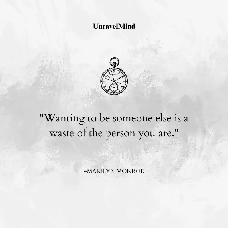 Wanting to be someone else