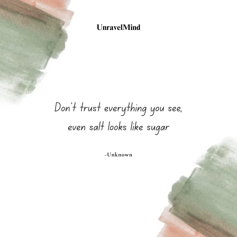 Don’t Trust Everything You See