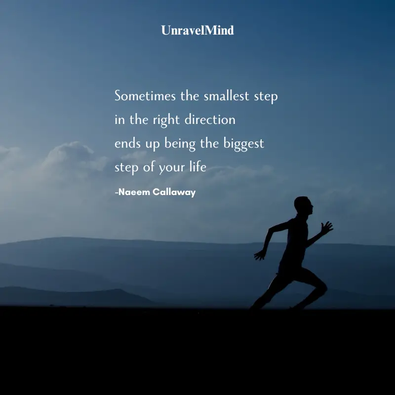 Sometimes The Smallest Step