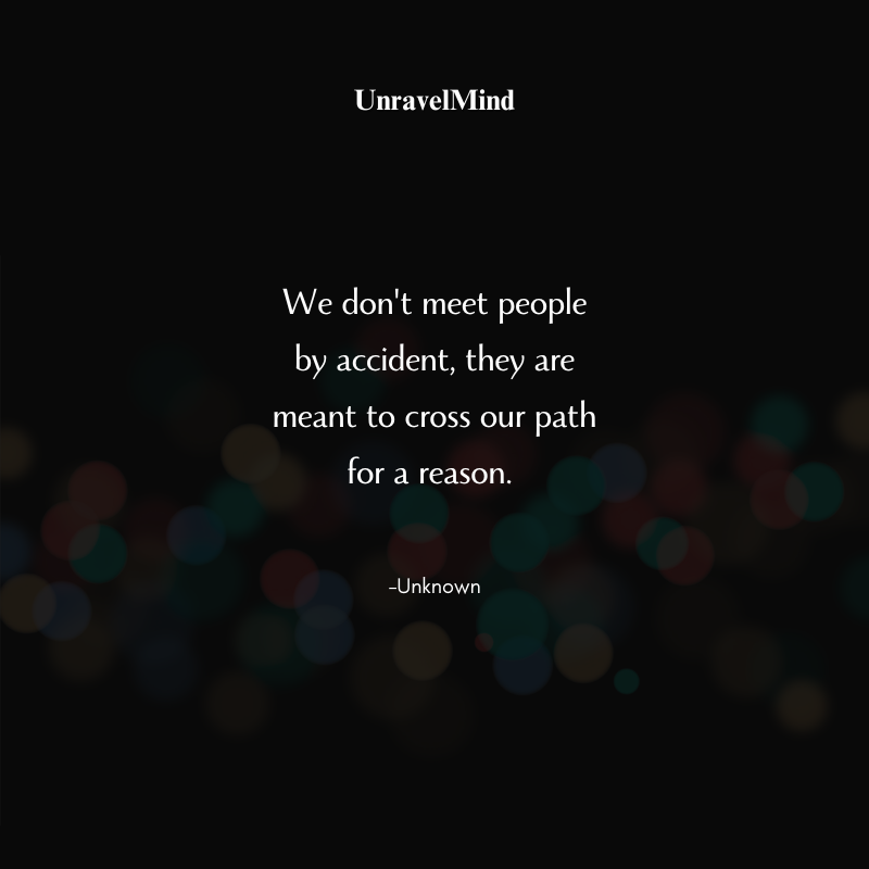 We Don’t Meet People