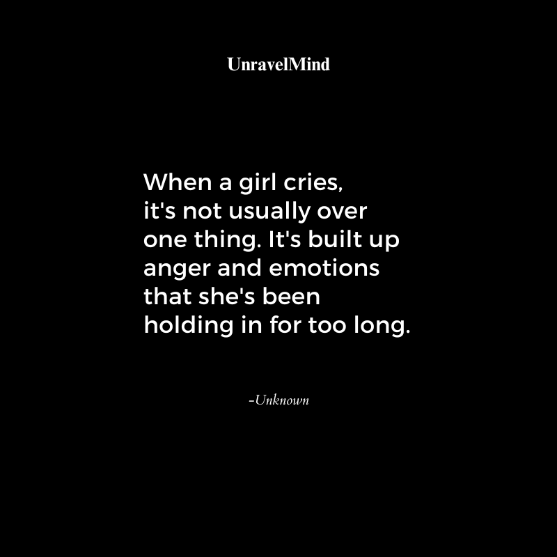 When A Girl Cries